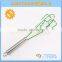 Christmas Tree Design Stainless Steel Handle Silicone Eggbeater