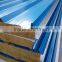cheap rock wool sandwich panel for roof/wall galvanized coated can use longlife roof manufacturing top quality