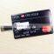 cheap promotional credit card memory stick flash disk