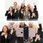 bluetooth selfie pole with bluetooth remote shutter built-in for smartphones