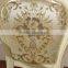 Antique Carved Back Armchair Solidwood Carved Chair With Fabric