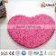 Chenille Heart-shaped Anti-slip Rugs