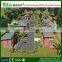 Indoor and Outdoor garden houses made of recycled wpc material for wall panel