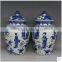 China antique porcelain blue and white ginger jar ceramic for home decor