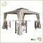 Hot sale garden gazebo with two seater patio swing gazebo tent