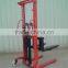 manumotive 1 ton high efficient manual pallet mini forklift