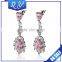 Latest Design Popular Jewelry Multi Zircon Tassel Earrings Factory Supply