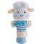 Promotional Wholesale Soft Animal Plush Rattle Toy Custom Baby Rattle