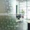 Tempered or Non-tempered Frosted Glass / Acid Etched Glass, clear or colored for buildings or decoration