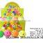 So beautiful hot sale 63mm watermelon design fluorescence rubber ball