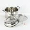 American style whole Multi-ply Stainless Cookware - Steamer Pot Series Stock Pot Steamer Pasta Cooker