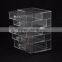 clear luxury acrylic cosmetic box with drawers for promotion