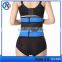 Hot sex blue photo latex rubber waist training corset for women