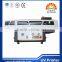 high quality easy to operation glass uv led flatbed printer