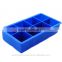 Hot Selling Flexible 15 holes Small Square silicone ice cube trays& Ice Molds