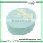 Cylinder Packaging oval shape light color gift cardboard round box
