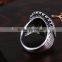 2016 Hot Sale Wholesale New Arrival Punk Rock Style Men Indian men alloy Ring environmental rings