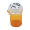 pharmacy prescription medicine plastic vial