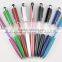 high quality mixed colors crystal screen stylus touch pen for sale TC-TS002