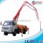 24m Dongfeng chasis truck mounted concrete placing boom mobile concrete pump placing boom concrete