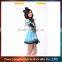 Wholesale women party dance costume sexy maid costume with gloves