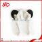 Wholesale plush panda kids hat ,plush panda animal hat