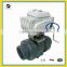 CTB-005 2 way CPVC 2 inches electric motor ball valve for hot water, plumbing system, tube system