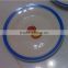 Color band ceramic dishes porcelain dinnerware flat plate