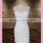 Feminine Appliqued Lace Bridesmaid Dress Young