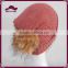 Faux Racoon Fur Pom Poms Acrylic Beanie Winter Cap Knitted Hat For Wholesale