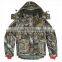 custom camouflage hunting jacket for man