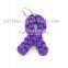 Christmas Ornaments Ribbon Awareness Cancer Paracord Keychain Cancer Ribbon Awareness Survival Keyring