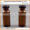 Amber delicate tubular 10ml injection vial