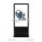 65" rounded infrared touch screen android vertical LCD advertising player