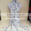 Penguin printed silk scarves