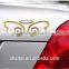 Auto decoration 3D PVC Angel Wings motorcycle adhesive car stickers Decals
