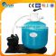 Top Mount In Ground Swimming Pool and Spa Sand Filter and 1.5 HP Pump