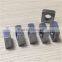 din557 square nuts zinc plated