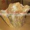 Modern design handmade Root durable food fruit wood bowl
