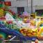 Customized inflatable dinosaur obstacle course park