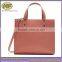 New Custom High Quality Fashionable Mini PU Tote and Shoulder Handbag Shopping Bag for Women