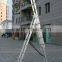 Aluminium fire escape ladder 3*9 3*10 3*11 3*12