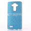 Bling bling Silver bumper back case for LG G4