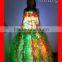 Remote Control LED Western Ballroom Dance Dress For Girls