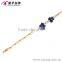 elegant simple flower chain charm 18k jewelry bracelet