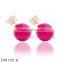 New Design Double Side Crystal Earring