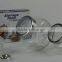 Glass spice jar of 2 sides stand with cap