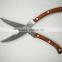 HCS004 LFGB Certificated 10" 3cr15 stainless steel heavy poultry scissors kitchen shears