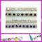 24 rows rhinestone trimming with pearl rhinestone mesh