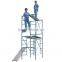 Steel structure buildings, scaffolding catwalk